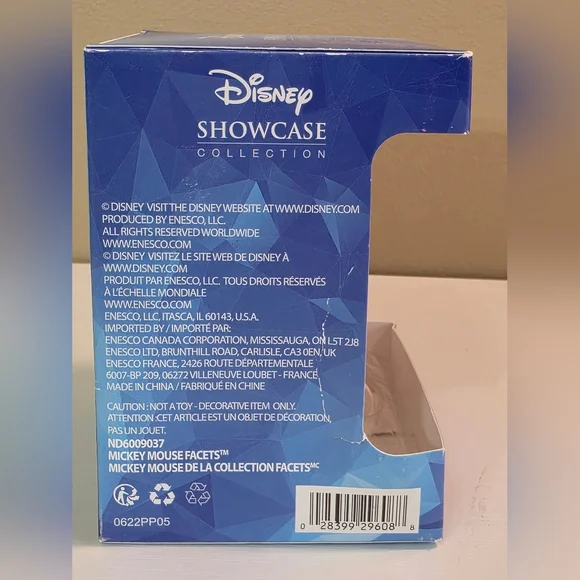 NEW IN BOX Enesco Facets Disney Mickey Mouse Standing Pose Figurine, 3.75 Inch - Picture 4 of 7